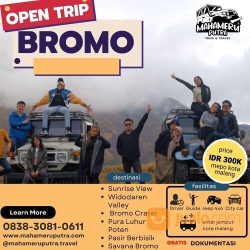 Open Trip Bromo - Paket Wisata Bromo Promo Akhir Tahun