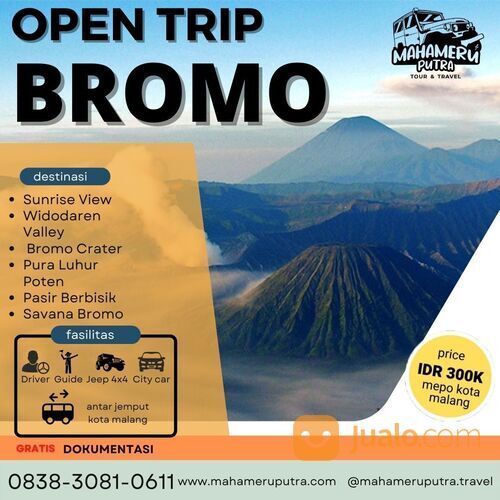Open Trip Bromo - Paket Wisata Bromo Promo Akhir Tahun
