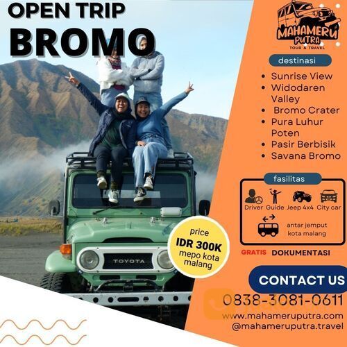 Open Trip Bromo - Paket Wisata Bromo Promo Akhir Tahun