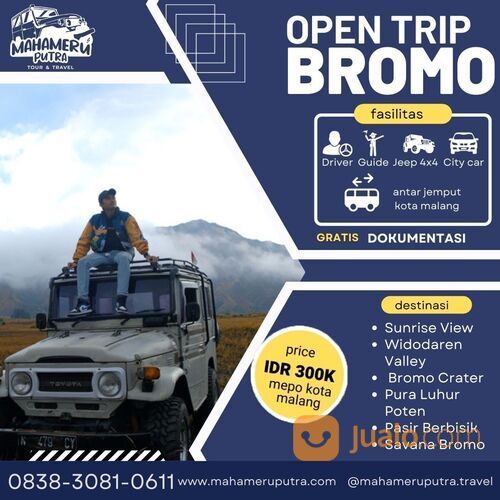 Open Trip Bromo - Paket Wisata Bromo Promo Akhir Tahun