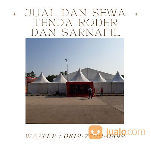 Tenda sarnafil ukuran 5x5 m untuk acara pensi