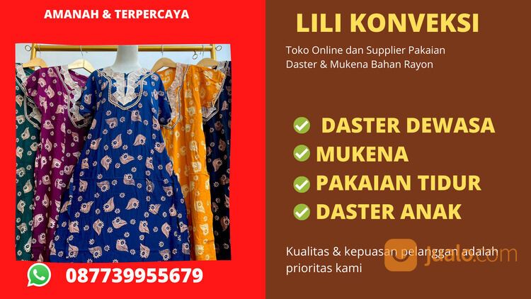 WA 087739955679 Supplier Daster Batik Pekalongan Murah