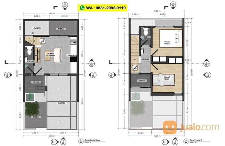 Cari Rumah 2 Lantai 500 Jutaan di Bandung yang Syariah ?