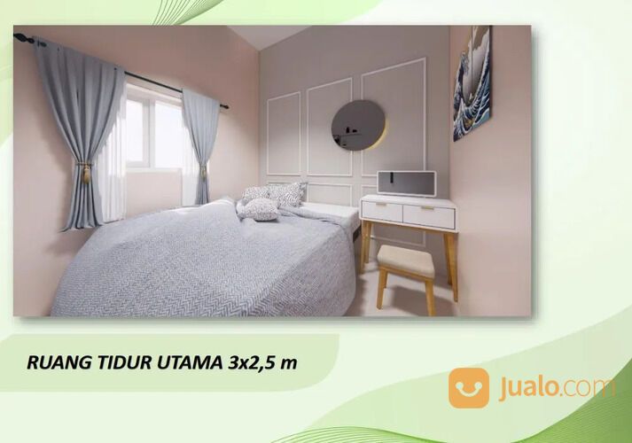 Rumah Baru Scandinavian Green River Park Tanpa DP Angsuran 2 Jutaan