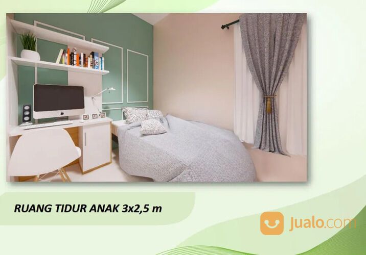 Rumah Baru Scandinavian Green River Park Tanpa DP Angsuran 2 Jutaan