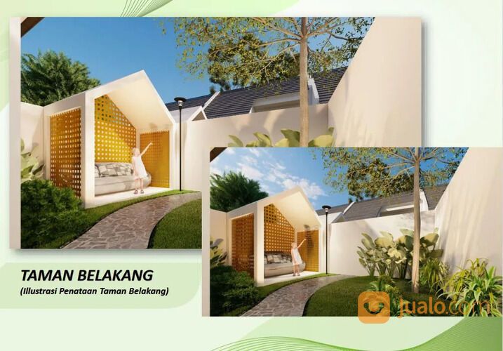 Rumah Baru Scandinavian Green River Park Tanpa DP Angsuran 2 Jutaan
