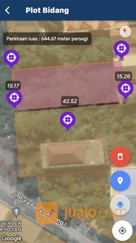 Tanah Murah Di Jl Mahendradatta Dekat Pizza Hut Cocok Untuk Gudang