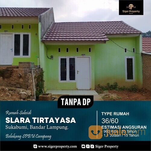 slara tirtayasa asri, subsidi dicampang raya sukabumi promo nol dp