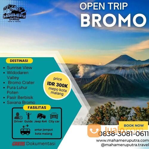 Open Trip Bromo Murah + Dokumentasi