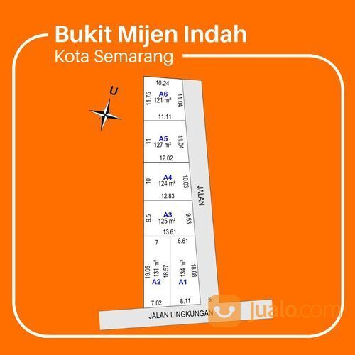 Tanah Kavling Mijen Semarang Termurah Dekat Direktorat Sabhara Polda Jateng