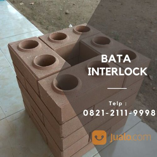 Batu Bata Merah Berlubang Interlock Jawa Tengah Telp/WA: 0821-2111-9998