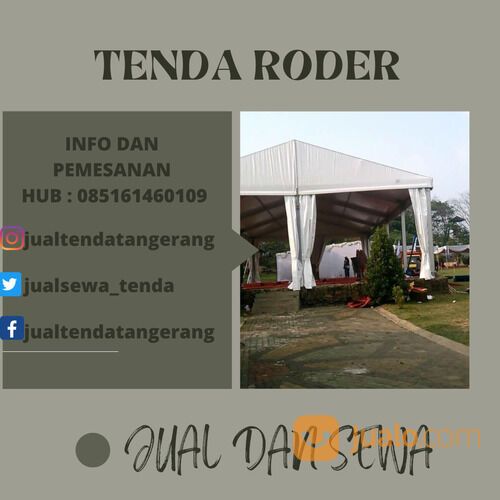 tenda roder bentangan 15 meter