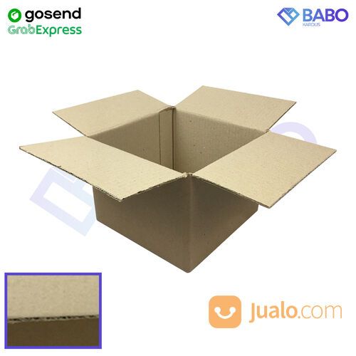 Kardus Polos Box Karton Murah 20 x 20 x 15