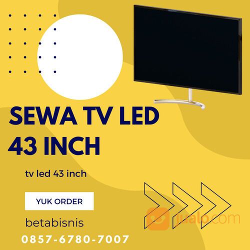 Rental tv led 43 inch untuk acara seminar kantor di pekanbaru berapa