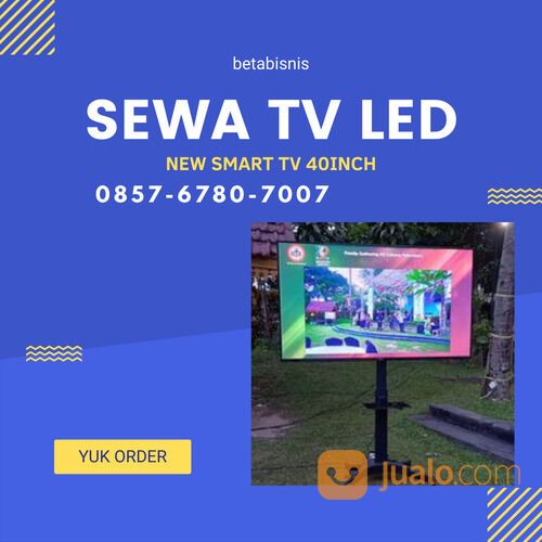 Rental tv led 43 inch untuk acara seminar harga terjangkau di pekanbaru