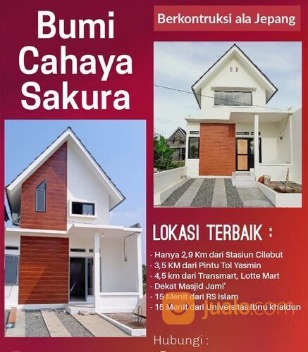 Komplek Rumah Model Jepang Syariah di Cilebut Bogor