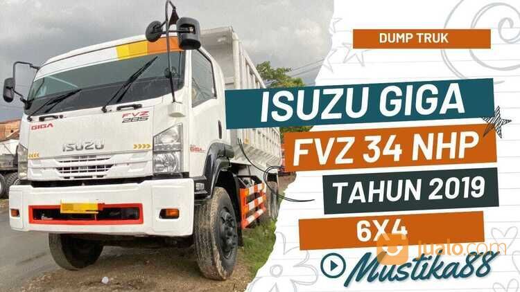 DUMP TRUK ISUZU GIGA FVZ 285 6X4 TAHUN 2019