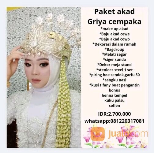 Griya cempaka wedding jasa rias pengantin murah diBandung majalaya