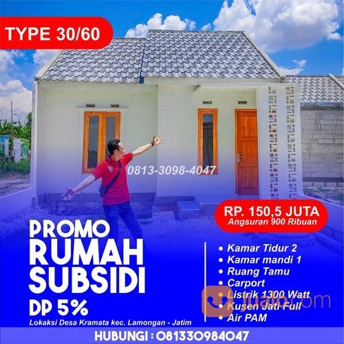 Rumah subsidi terbaik di Lamongan Yura regency