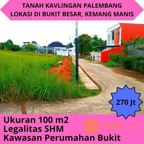 tanah di bukit besar, kemang manis. Palembang