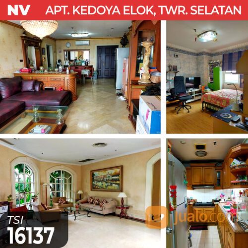 (TSI/16137) Apartemen Kedoya Elok, Tower Selatan, Kebon Jeruk, 152 m², Lt. 17, SHM