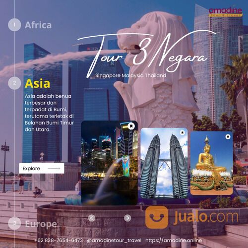 Paket Tour Singapore Dari Makassar AMADINE TOUR HARGA TERBAIK, 083876546473