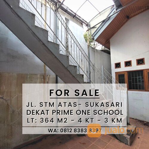 DEKAT PRIME ONE SCHOOL - RUMAH SECONDARY - BELAKANG WIEGO TRITURA SUKASARI STM ATAS MEDAN