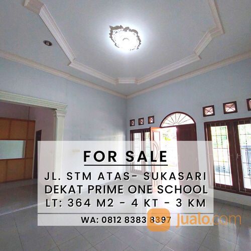 DEKAT PRIME ONE SCHOOL - RUMAH SECONDARY - BELAKANG WIEGO TRITURA SUKASARI STM ATAS MEDAN
