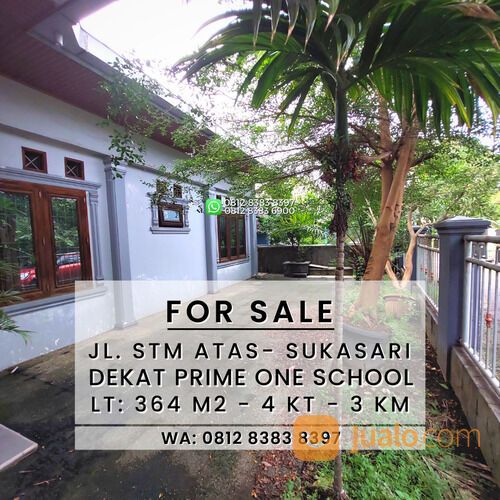 DEKAT PRIME ONE SCHOOL - RUMAH SECONDARY - BELAKANG WIEGO TRITURA SUKASARI STM ATAS MEDAN