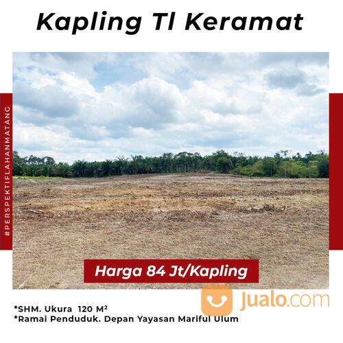 Tanah kavling area Talang Keramat, kota Palembang