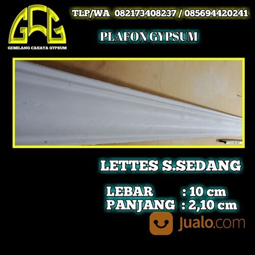 Grosir list gypsum daerah cikarang