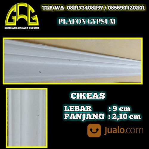 Grosir list gypsum daerah cikarang