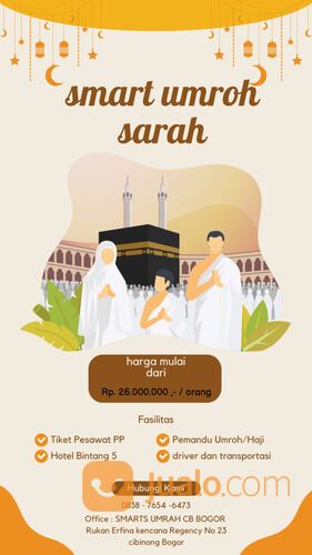 Biro Paket Umroh Plus Turki Maktour SMARTS UMROH BERIJIN RESMI, Hub: 0838-7654-6473