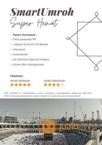 Biro Paket Umroh Plus Turki Maktour SMARTS UMROH BERIJIN RESMI, Hub: 0838-7654-6473