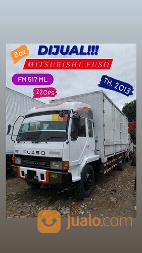 TRUK BOX MITSUBISHI FUSO 220 PS TH. 2013 Engkel 6ban