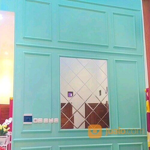 Kaca cermin bevel + cermin dinding bevel
