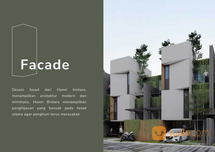 Hunni Bintaro , new townhouse 1 km ke pd.ranji stasiun