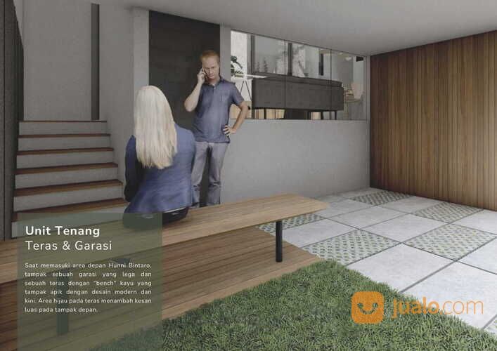 Hunni Bintaro , new townhouse 1 km ke pd.ranji stasiun