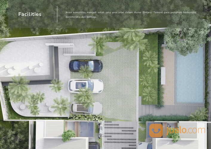 Hunni Bintaro , new townhouse 1 km ke pd.ranji stasiun