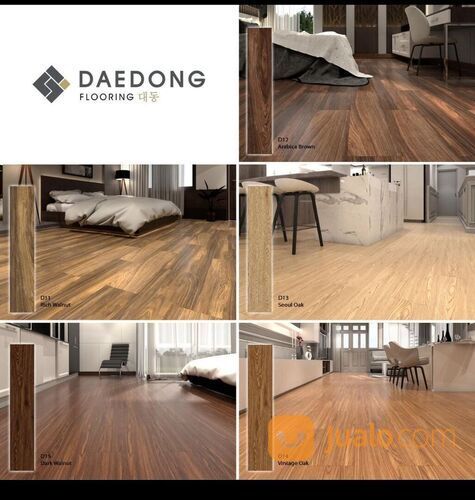 Vinyl Lantai Daedong tebal 3mm Anti Rayap