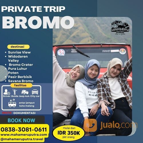 Paket Wisata Privat Tour Bromo Harga Terjangkau