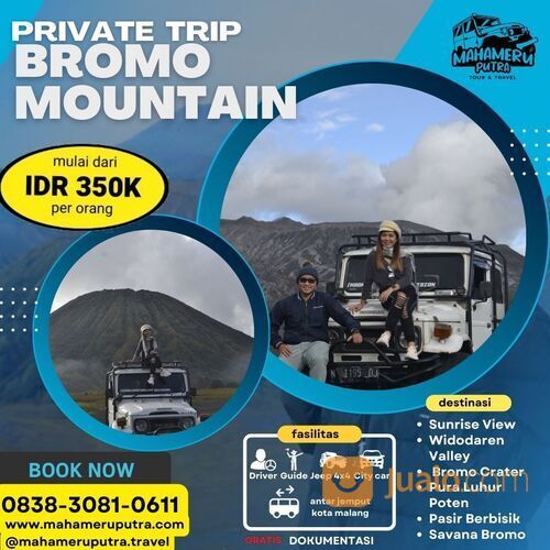 Paket Wisata Privat Tour Bromo Harga Terjangkau