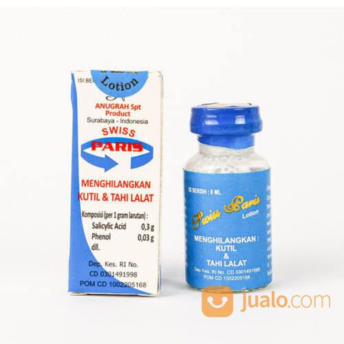 Swiss paris lotion menghilangkan tai lalat dan kutil tanpa mahal