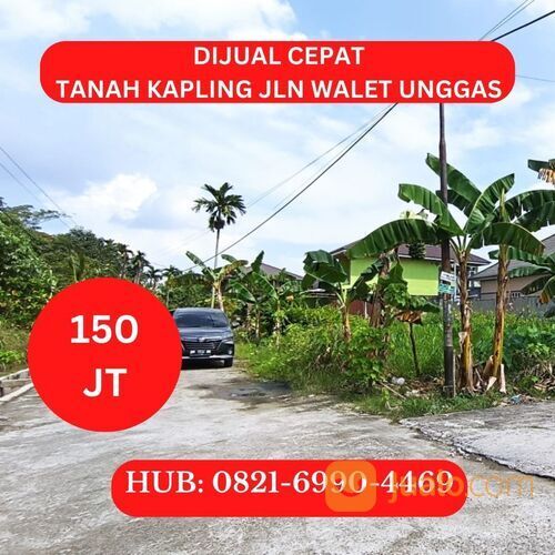 Tanah Kavling Gang Walet Jalan Unggas, SKGR Gratis Balik Nama