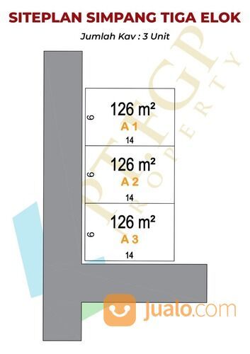 Tanah Kavling Gang Walet Jalan Unggas, SKGR Gratis Balik Nama