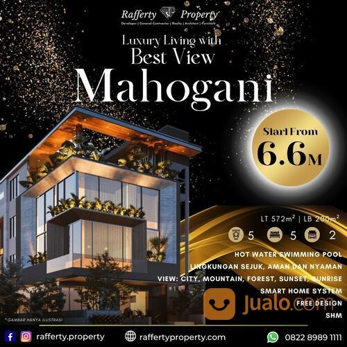 Rumah di Jl. Mahogani Komplek Budi Indah Setiabudi - Bandung Utara