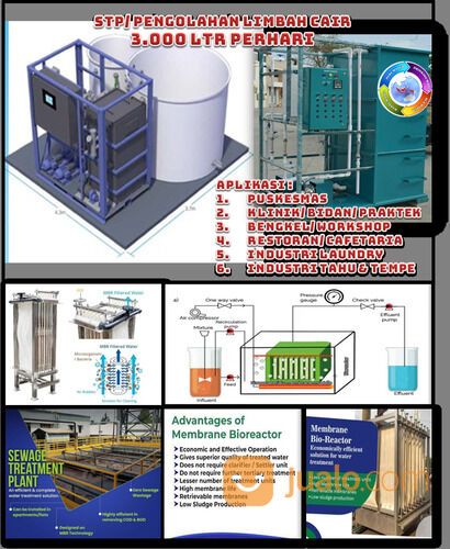 PENGOLAHAN LIMBAH CAIR PUSKESMAS & KLINIK 3000 LITER PERHARI
