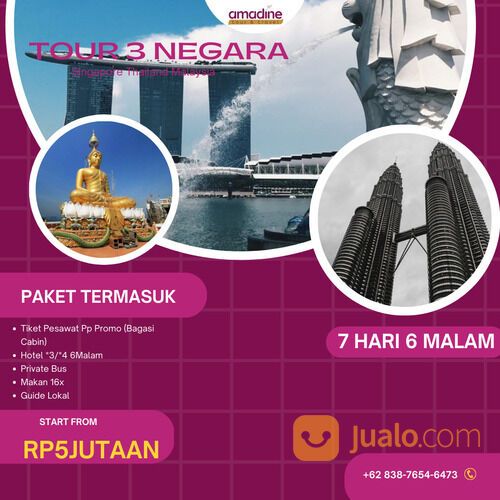 Pusat Paket Wisata Kapal Pesiar Singapore AMADINE TOUR 1 ORANG BISA DAFTAR, (0838-7654-6473)