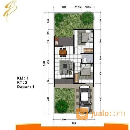 DEKAT RENCANA AKSES TOL SUKODONO RUMAH MURAH SIDOARJO KOTA
