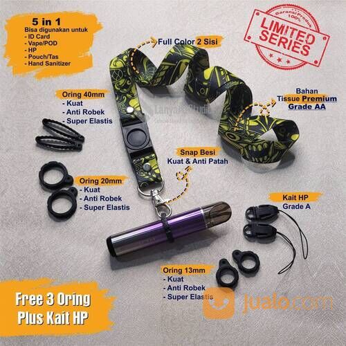 CETAK GANTUNGAN HP DAN KUNCI CUSTOM TERMURAH HANYA DI LANYARD STUDIO